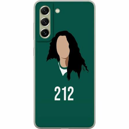 Samsung Galaxy S21 Fe 5g Genomskinligt Skal Squid Game