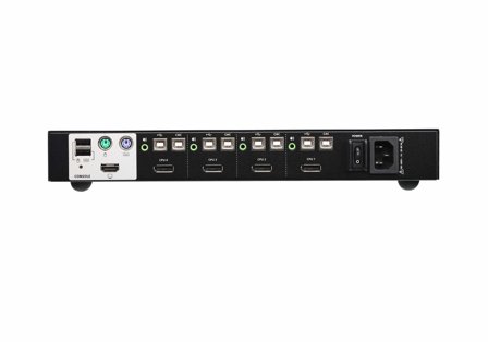 ATEN CS1184DP - KVM / lydsvitsj - 4 porter
