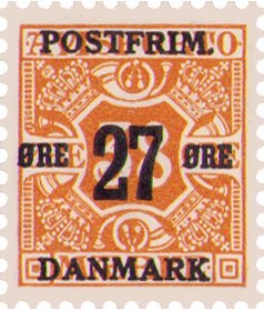 Danmark 1918 - AFA 92 - Ubrugt
