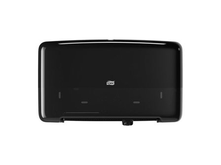 Tork Dispenser T2 Mini Jumbo Twin svart - Lyreco - Städ och hygien - Toalettpapper och torkpapper - Hållare - Toalettpapper rulle