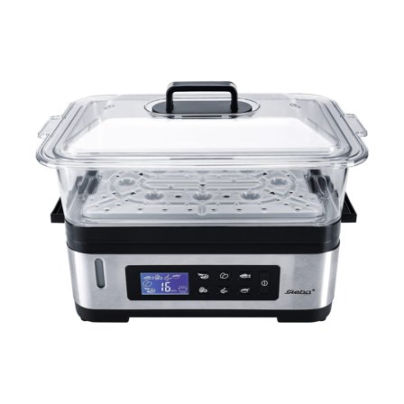 Steba Dampkoger 6liter Rustfrit stålsort