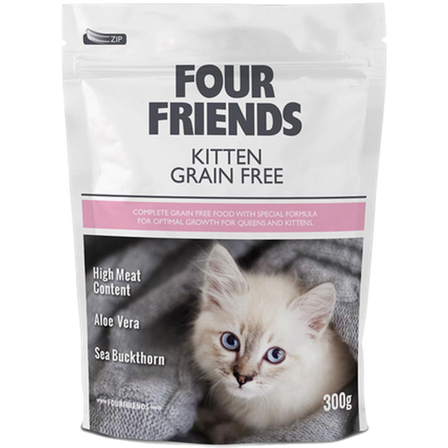 FourFriends - Cat Kitten Grain Free 2 kg - Katt - Kattefôr & kattemat - Tørrfôr for katt - ZOO.no