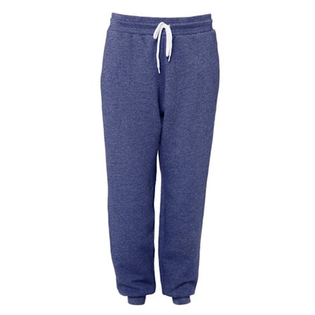 Bella + Canvas Unisex Jogger Sweatpants S Heather Navy