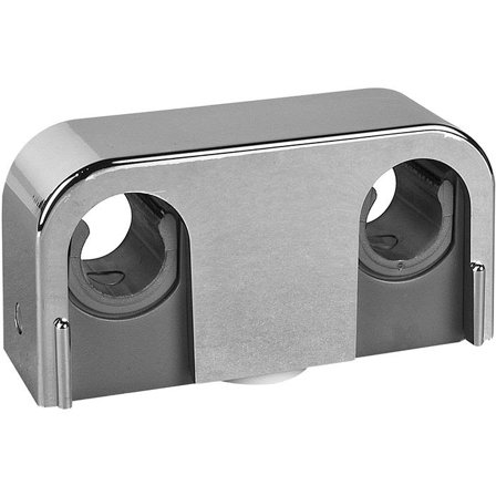 Faluplast 14005 Rörklammer krom, dubbel, med snäpplock, 12/15 mm, Installation