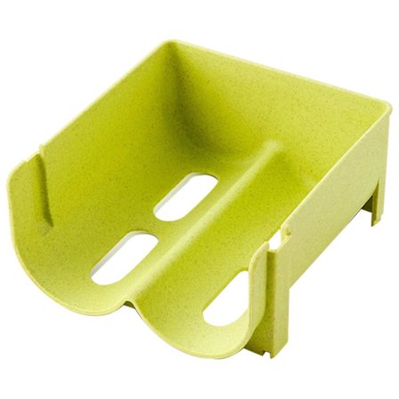 Fritstående Vandflaske Vinreol Opbevaringsarrangør Stabelbar Reol Til Køkken (1 stk, Grøn)