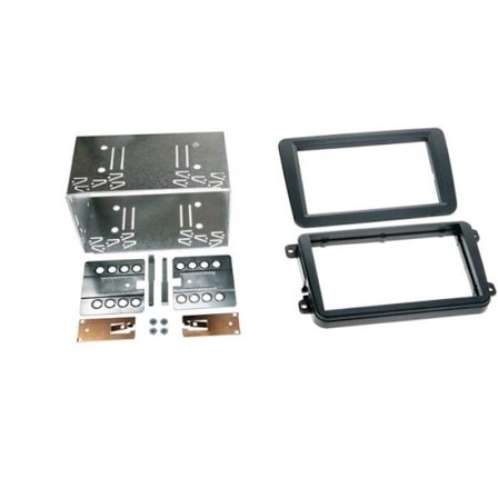 2-DIN Fascia Adapter - Volkswagen - Svart - Universal - För Bilradio - Bil