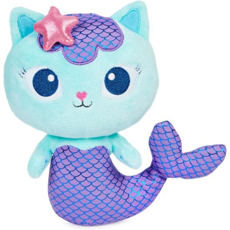 Gabby's Dukkehus, 20 cm Mercat Purr-ific Plyslegetøj, Legetøj til Børn fra 3 År og Opefter
