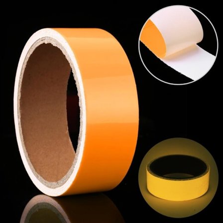 Självlysande Tejp Gul / Glow in the Dark - 3 cm x 3 meter