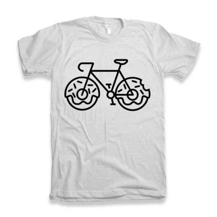 Herr T-shirt Cykel Donuts Simpson Vintage T-shirt