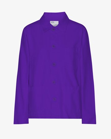 Organic Workwear Jacket - Ultra Violet S