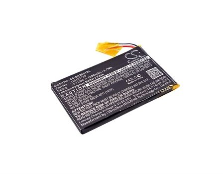 Batteri til mediespiller for Sony NWZ-ZX1, Walkman NWZ-ZX1, MDR-HW700DS