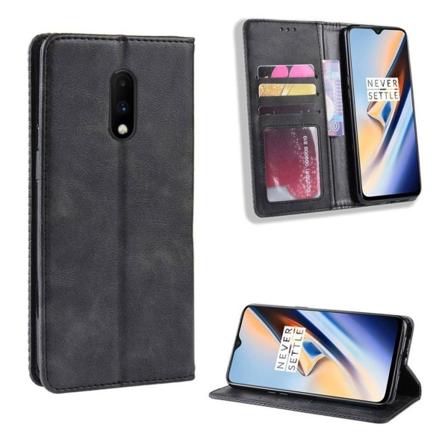 Bofink Vintage OnePlus 7 etui - Sort Black