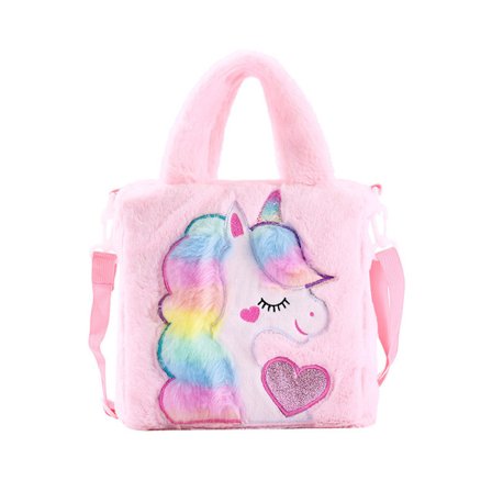 Jentebarneveske Unicorn Messenger Bag