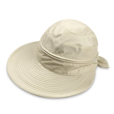 UPF 50+ UV Solbeskyttende Konvertibel Strandhat til Kvinder