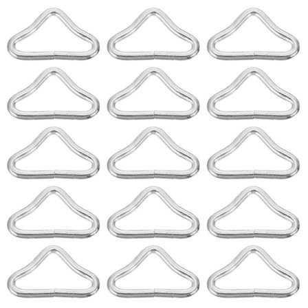 40 STK Trampoline Spenne Sinkbelegg Stål V-Ring for Trampolinstropp Veskelås