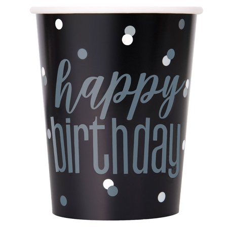 Happy Birthday Pahvimukit Musta