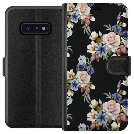 Samsung Galaxy S10e Lommeboketui Blomster