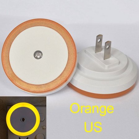 Nattljus Varmt ljus ORANGE US US