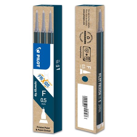 PILOT Refill Frixion Synergy 0,5mm svartblå 3/fp - Lyreco - Kontorsmaterial - Pennor - Pennpatroner
