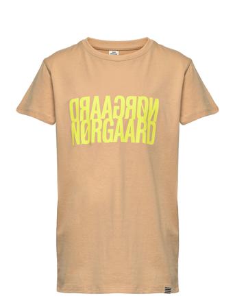 Single Organic Tuvina Tee Orange Mads Nørgaard