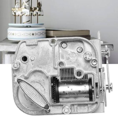 Musikkboksmekanisme 18 Noter Avslappende Interessant DIY Legering Materiale Liten Kompakt Roterende Musikkboksmekanisme