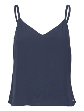 Tjw Essential Cami Top T-shirts & Tops Sleeveless Blå Tommy Jeans