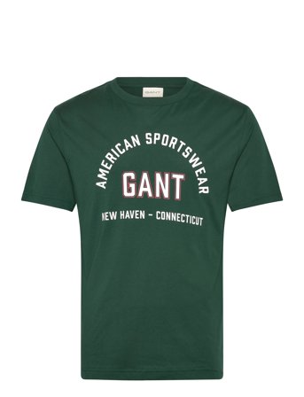 GANT | Printed Graphic Ss T-Shirt | M