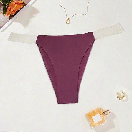 Sømløs usynlig truse for kvinner, gjennomsiktig midjestropp, sexy stringtruser Xs S M