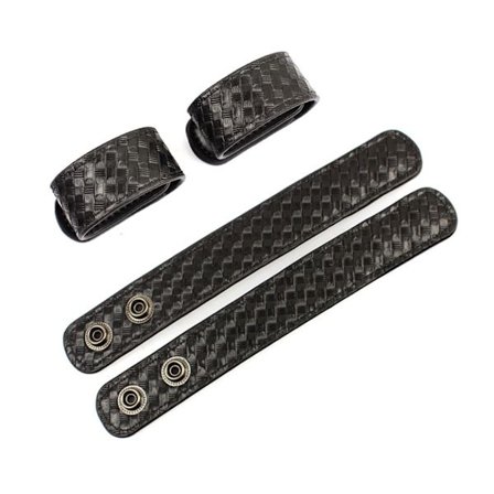 4 stk. Bæltestropper i læder til 5,8 cm bælter