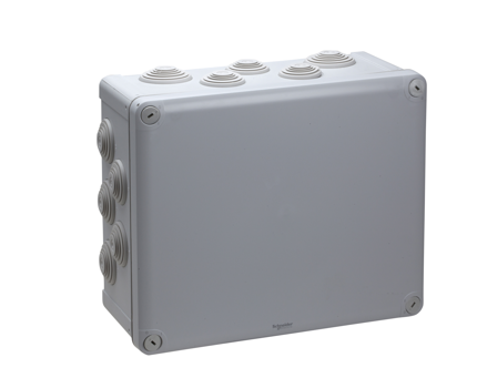 Schneider Electric ENN05017 Kopplingsdosa grå, skruvlock 275x225x120 mm, Installationsmaterial
