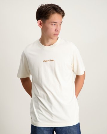 Jack & Jones JORNORREBRO EMB TEE SS CN NOOS JNR Weiß T-Shirts Jungen - Kids Brand Store