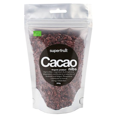Superfruit Cacao nibs Ø, Helse & Madvarer, Bagning, Øvrigt