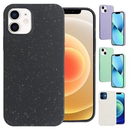 iPhone 12 Mini Stöttåligt Ekovänligt Mobilskal NordCell Svart