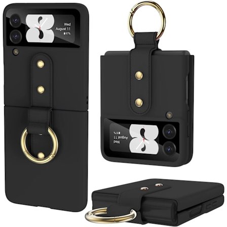 Kotelo Samsung Galaxy Z Flip 3:lle, ultraohut kova PC Sa