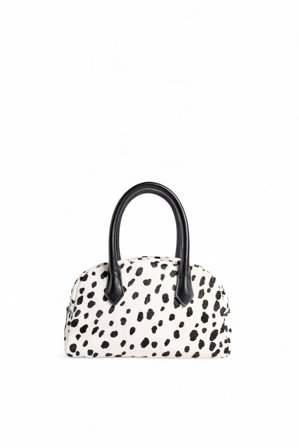 NA-KD Sac à main en cuir imprimé - Sacs - À pois - One Size