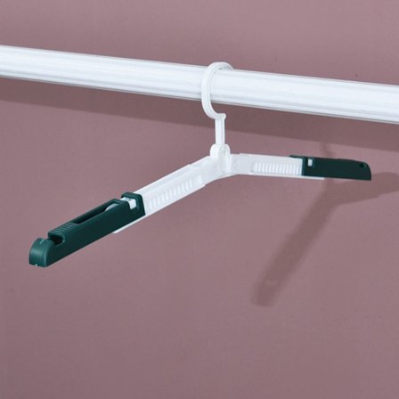 Foldebøjle Teleskop tøjstativ GRØN