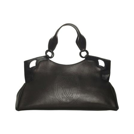 Cartier Vintage, Pre-owned Handbag Zwart, Dames, Maat:ONE Size