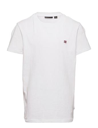 K Salis Ss 2 T-shirts Short-sleeved Valkoinen Napapijri