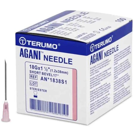 Terumo agani 1,2x38 mm 18x11/2