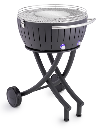 LotusGrill XXL Røykfri kullgrill Grå Ø60cm G600