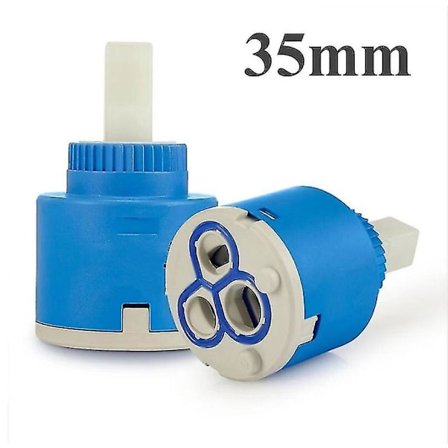 35 mm keramisk insats för engreppsblandare, ventilbyte [DB]