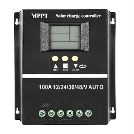 PWM 12V 24V 36V 48V AUTO Solpanel Laddningsregulator Solar PV Batteriladdare med LCD MPPT Solar