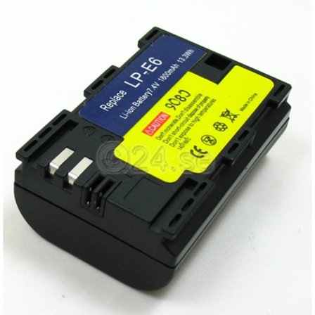 Canon LP-E6 kamerabatteri 1500 mAh