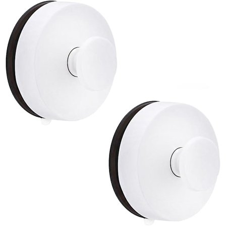 2 Stykker Baderom Sugekopp Kroker Sugekopp Baderom Håndklekrok Sugekopp Vanntett Baderom Sugekopp Krok for Kjøkken