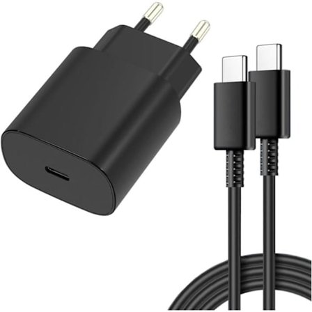 3-pack Samsung 45W snabbladdare USB-C + 1M kabel, svart 3-pack Samsung (45W Svart) Samsung (45W Black) 3-pack