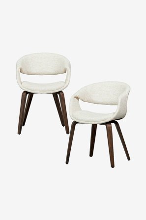 WOOOD - Yossi-ruokapöydän tuoli - 2 kpl:n sarja - Luonnonväri - Tuolit - - Homeroom