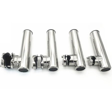 Justerbar Fiske Stang Holder i Rustfritt Stål for Båt - Marine Fiske Stang Holder for 19-25mm/28-32mm/43-51mm Fiskeutstyr