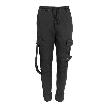 La Haine Inside Us, Slim-fit Trousers Grijs, Heren, Maat:M