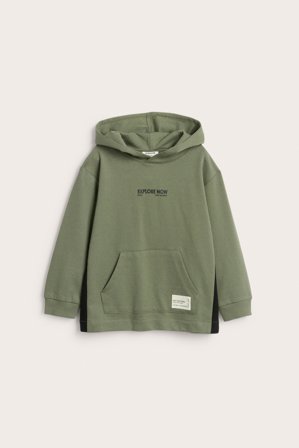 Kappahl | Hoodie Mörkgrön 134/140 | Mörkgrön