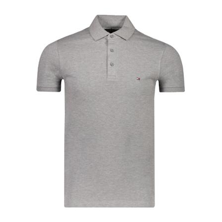 Tommy Hilfiger Polo , Grijs , Heren , Maat: S